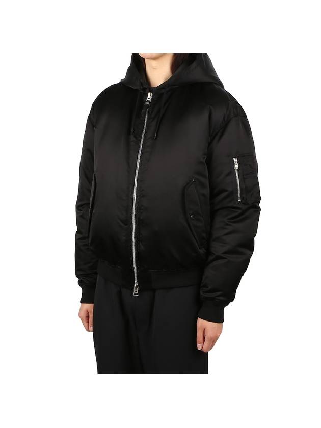 Men's Hooded Bomber Jacket TFO568 BA007 K09 - TOM FORD - BALAAN.