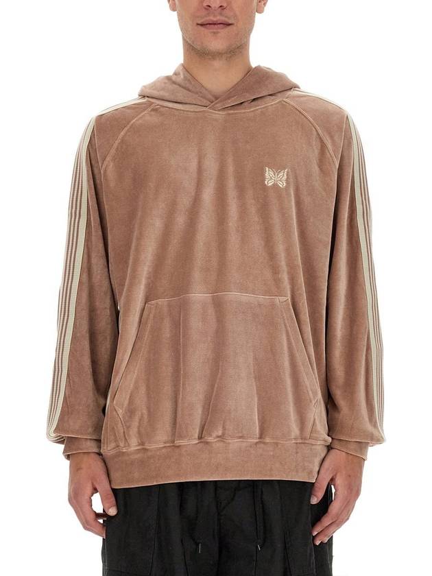 Needles Sweatshirt With Logo - NEEDLES - BALAAN 1