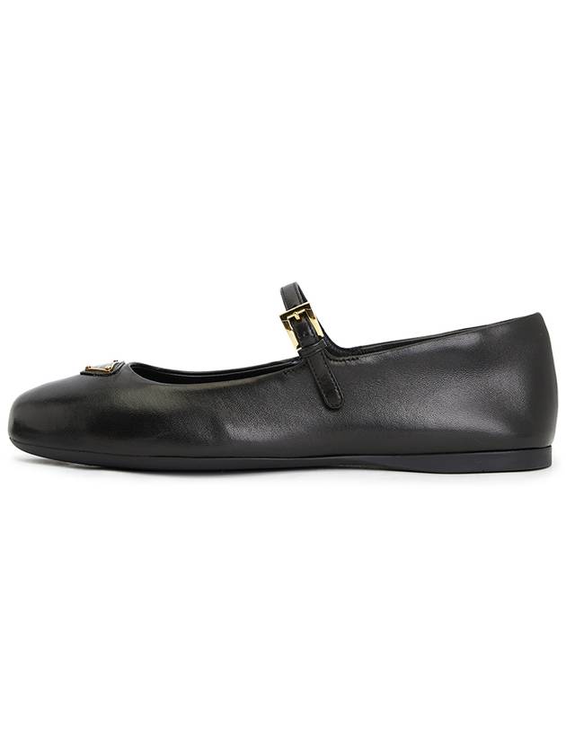 Patent Leather Ballerina Shoes Black - PRADA - BALAAN 4