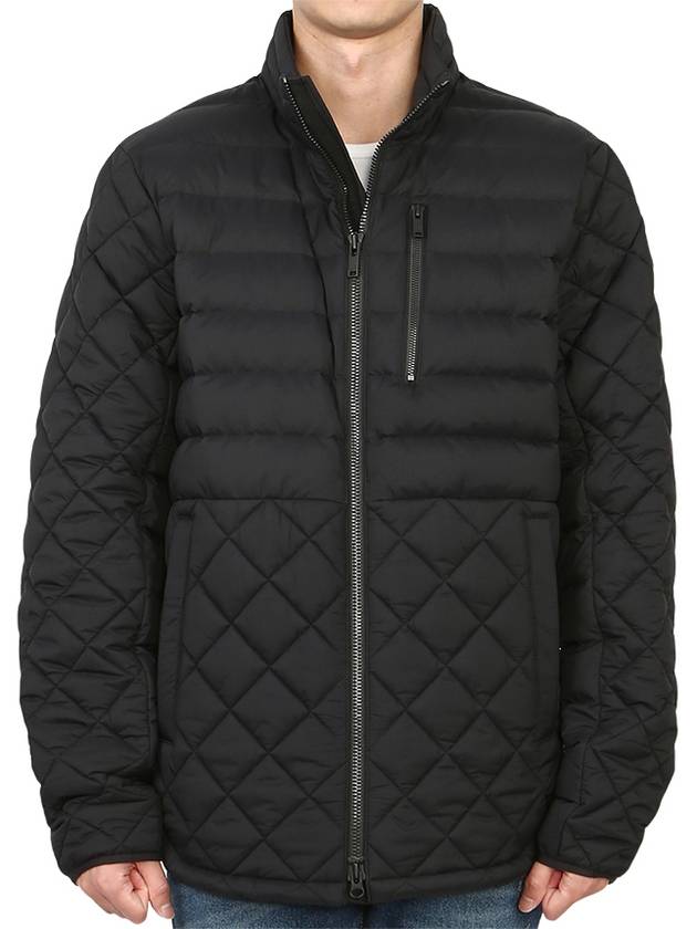 Boyenton Quilted Zip-Up Jacket Black - MOOSE KNUCKLES - BALAAN 5