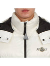 Marsh Hooded Padded Down Vest White - MONCLER - BALAAN 9