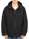 Men's Logo Applique Lightweight Windbreaker Black - BURBERRY - BALAAN 5