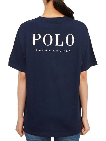 Kids short sleeve t shirt 323934254001 NAVY Adult wearable - POLO RALPH LAUREN - BALAAN 2