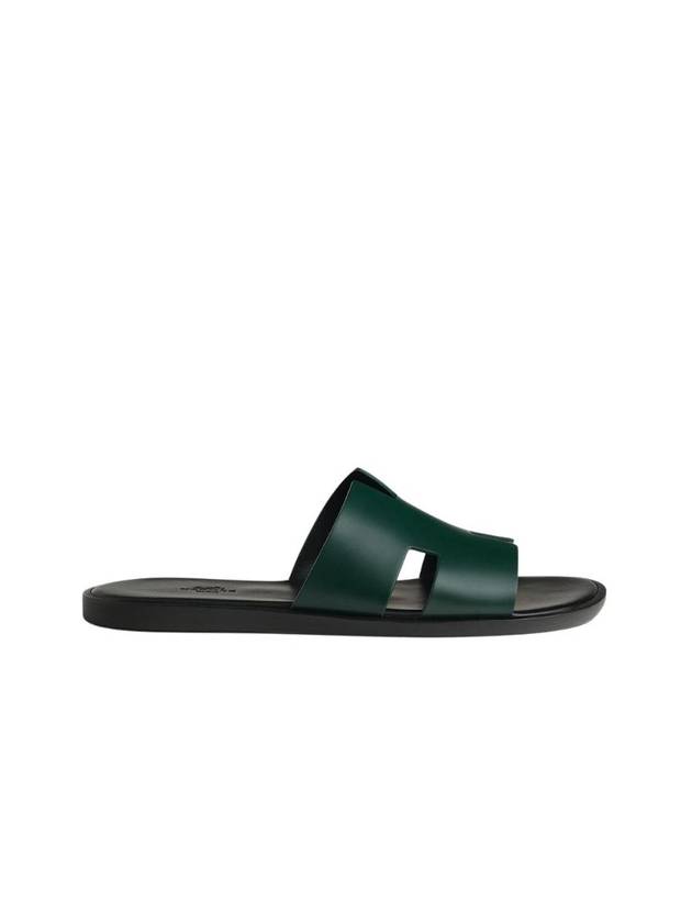 Izmir Sandals Glazed Calfskin Butt Pons - HERMES - BALAAN 1