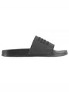 Men's Logo Rubber Slippers Black - MAISON MARGIELA - BALAAN 2