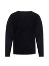 Homme Pliss Issey Miyake Sweater HP49JK421 15 BLACK - ISSEY MIYAKE - BALAAN 2