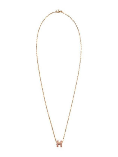 Mini Pop Ache Pendant Gold Hardware Rose Eglantin H147992FE7 - HERMES - BALAAN 1