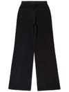 Corduroy semi bootcut pants navy - LESEIZIEME - BALAAN 3