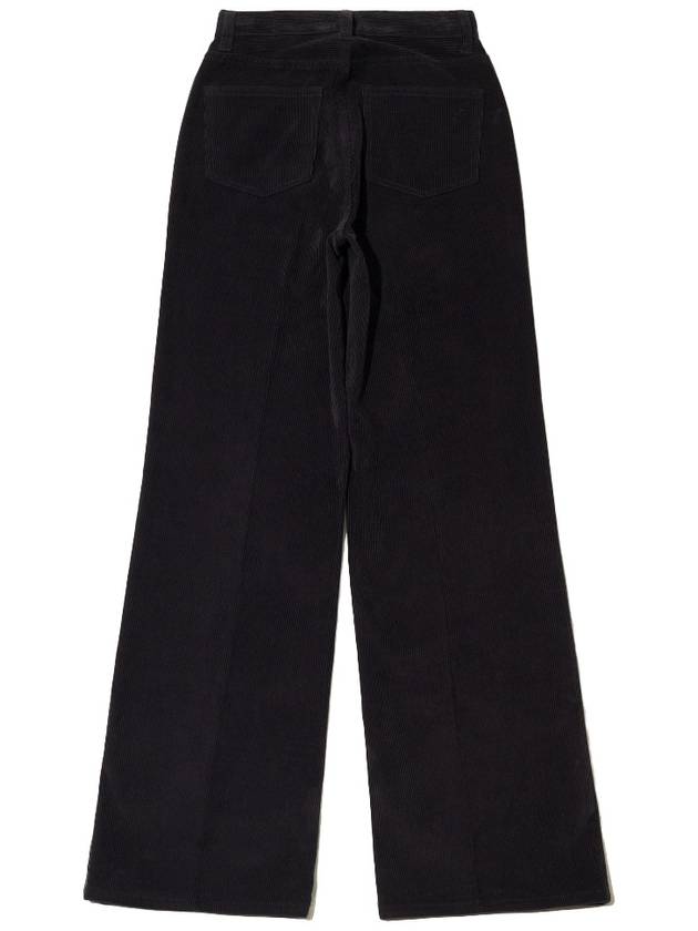 Corduroy semi bootcut pants navy - LESEIZIEME - BALAAN 3