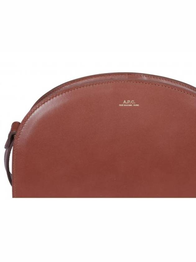 Demi Lune Half Moon Cross Bag Brown - A.P.C. - BALAAN 6