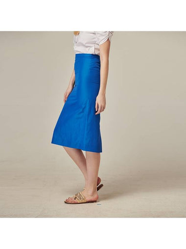 Slit Midi Linen H-Line Skirt - RS9SEOUL - BALAAN 1