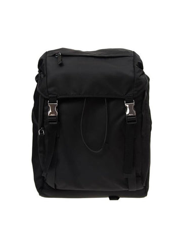 nylon backpack black - PRADA - BALAAN 1