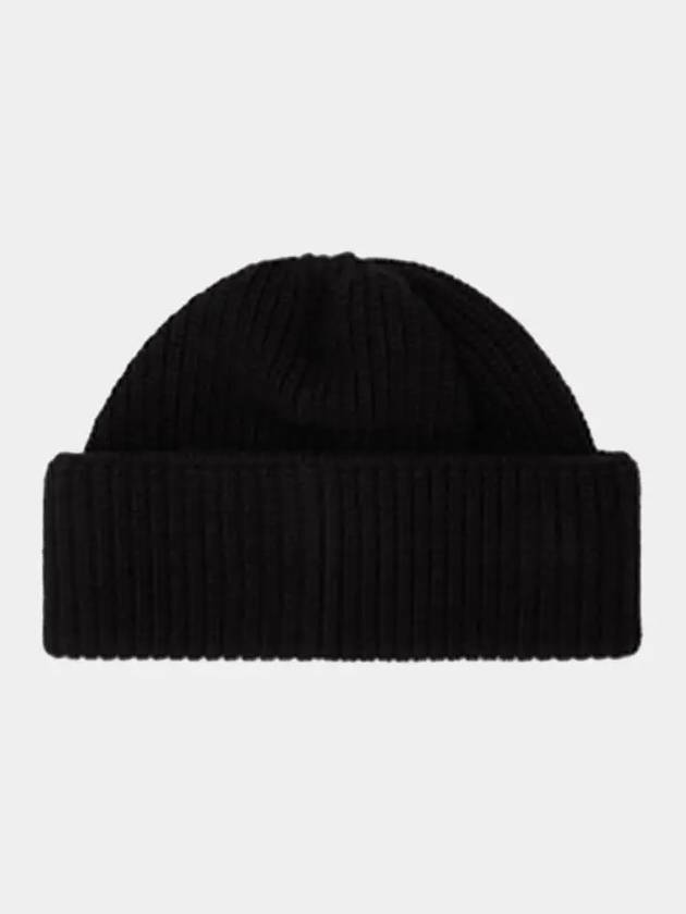 Logo Wool Beanie Black - CELINE - BALAAN 3