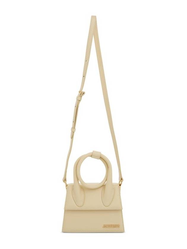 Le Chiquito Noeud Coiled Tote Bag Ivory - JACQUEMUS - BALAAN 6