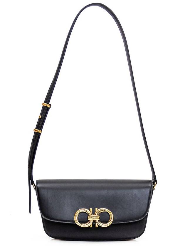 Trapezio Cross Bag Black - SALVATORE FERRAGAMO - BALAAN 2