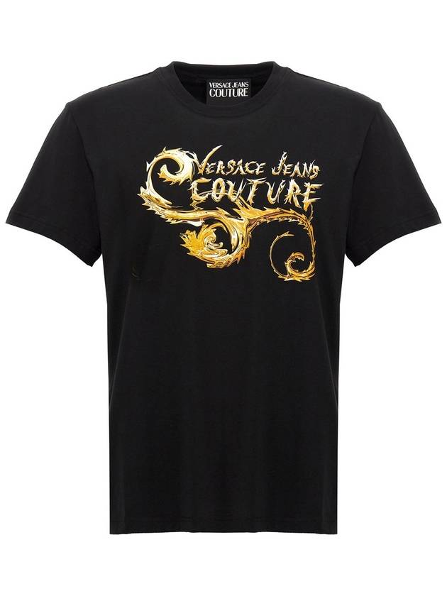 Versace Jeans Couture 'Chromo Couture' T-Shirt - VERSACE - BALAAN 1