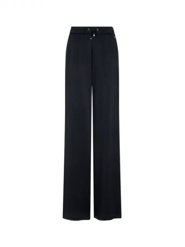 Women s Glossy String Banding Pants Black 271036 - HERNO - BALAAN 1