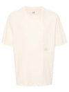 20/1 Jersey Pocket Short Sleeve T-Shirt Beige - CP COMPANY - BALAAN 2