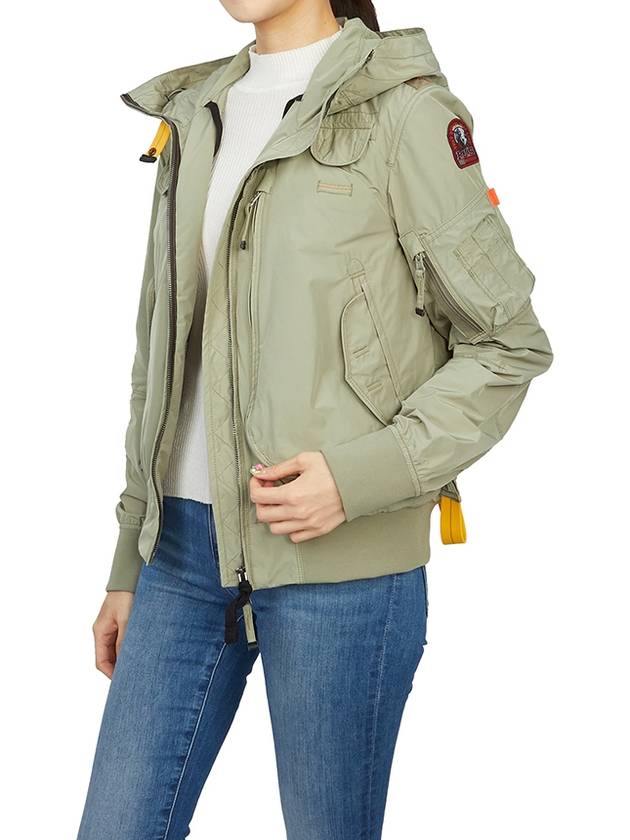 Women's Gobi Spring Hooded Jacket Sage - PARAJUMPERS - BALAAN 7