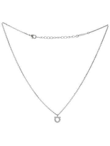 Ferragamo Women s Crystal Gancini Necklace 76 0131 CRYST PLDL 0696655 - SALVATORE FERRAGAMO - BALAAN 1