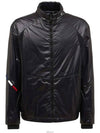 1A00085 53A3X 999 Men's VITARI Glossy Black Jacket - MONCLER - BALAAN 1