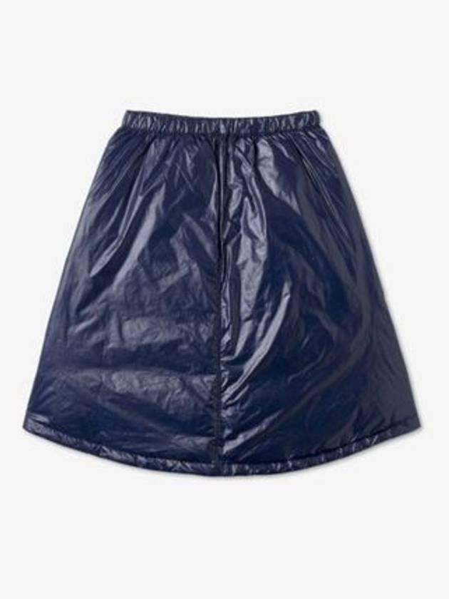 Down Midi Padding A-Line Skirt Navy - JIL SANDER - BALAAN 3