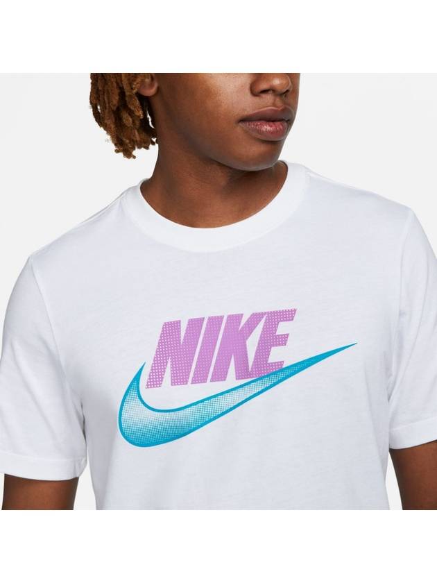 Futura Short Sleeve T-Shirt White - NIKE - BALAAN 5