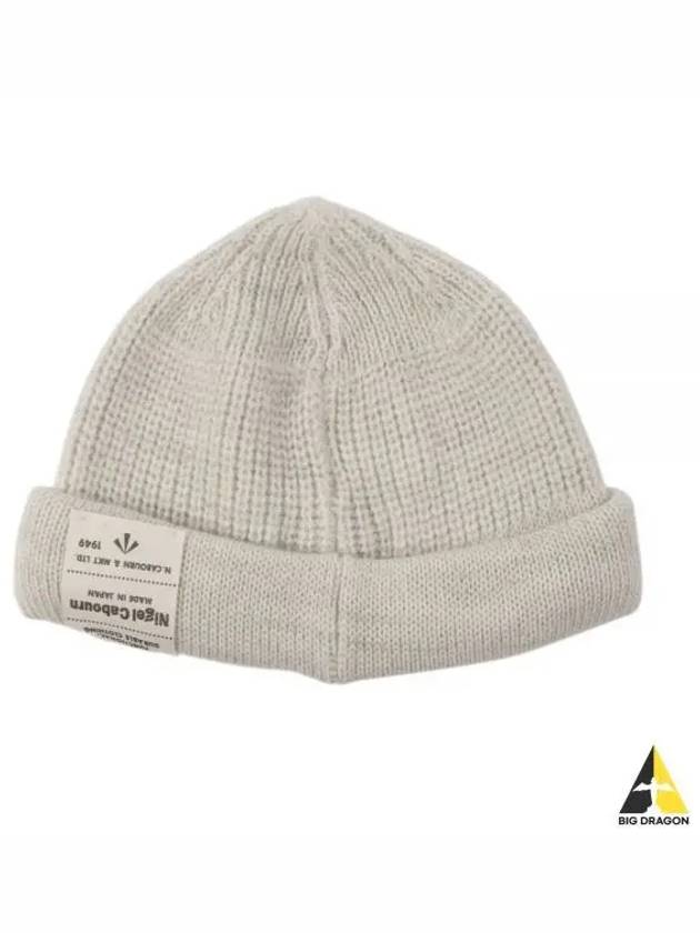 CLASSIC WOOL BEANIE 80470066010 IVORY - NIGEL CABOURN - BALAAN 1