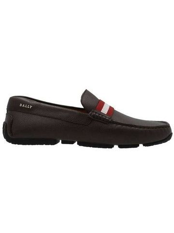 Pearce Leather Loafer Brown - BALLY - BALAAN 1