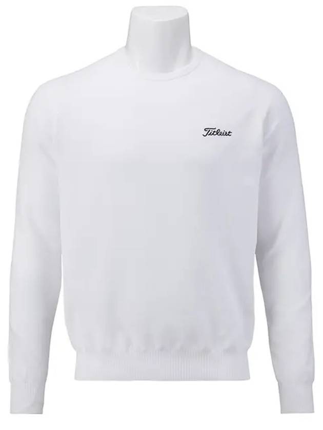 Men s Pique Crew Neck Knit - TITLEIST - BALAAN 1