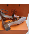 Encens 50 Strap Sandals Natural Camel - HERMES - BALAAN 7