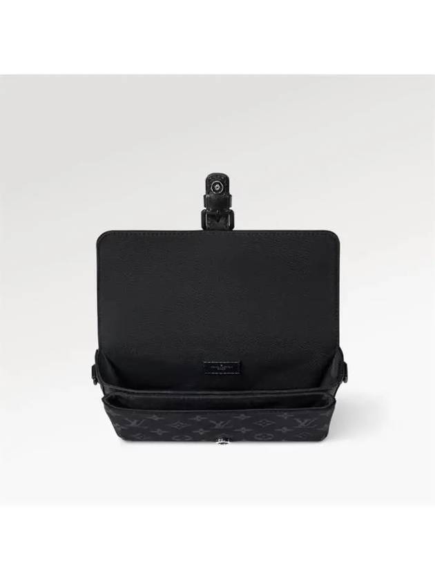 Montsouris Monogram Eclipse Cross Bag Black - LOUIS VUITTON - BALAAN 3