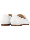 T Timeless Leather Loafers White - TOD'S - BALAAN 6