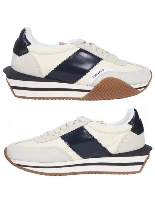 James Low Top Sneakers Beige - TOM FORD - BALAAN 2