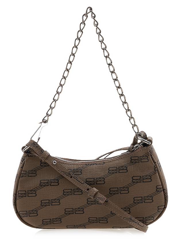 Le Cagol BB Monogram Mini Cross Bag Brown - BALENCIAGA - BALAAN 4