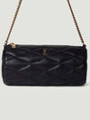 Tube Quilting Small Shoulder Bag Black - SAINT LAURENT - BALAAN 2