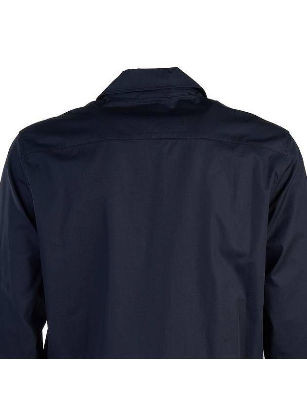 Metropolis Long Sleeve Shirt Navy - CP COMPANY - BALAAN 6