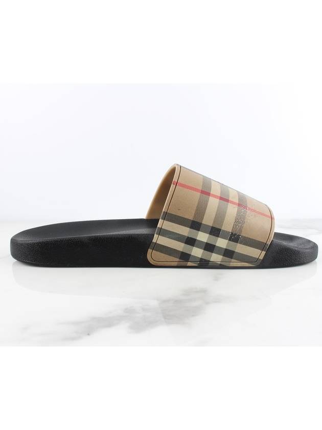 vintage check slippers - BURBERRY - BALAAN 5