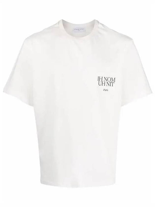 printed short sleeve t-shirt white - IH NOM UH NIT - BALAAN 1