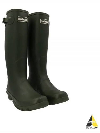 Bede Wellington Rain Boots Olive Green - BARBOUR - BALAAN 2