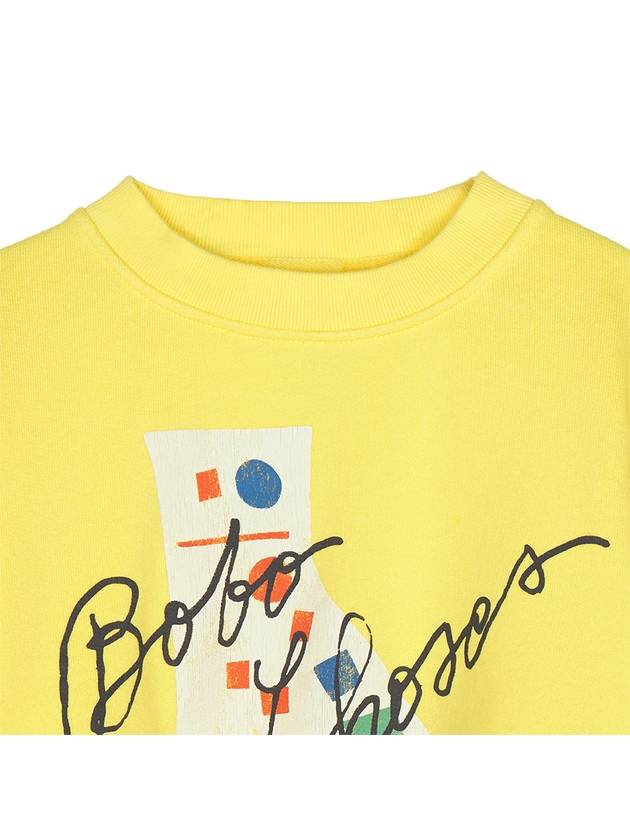 Kids brushed sweatshirt B224AC054 721 - BOBO CHOSES - BALAAN 3