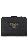 Wallet 1ML0182DYG F0002 BLACK - PRADA - BALAAN 1