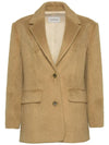 Mohair overfit jacket - CLAIR DE SAGE - BALAAN 1