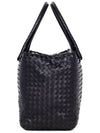 Nappa Brick Tote Bag Black - BOTTEGA VENETA - BALAAN 4