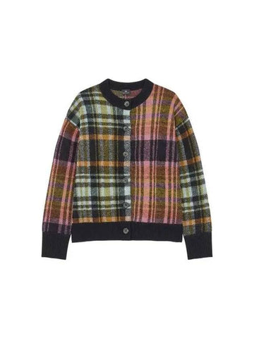 PS Women s Multi Check Pattern Cardigan 271952 - PAUL SMITH - BALAAN 1