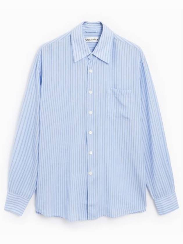 Above Striped Long Sleeve Shirt Blue - OUR LEGACY - BALAAN 2