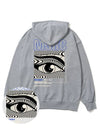 Of the Eye Vivid Blue Overfit Hoodie Gray - MONSTER REPUBLIC - BALAAN 3