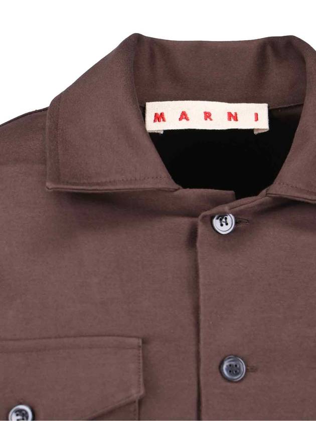 Marni Shirts Brown - MARNI - BALAAN 5