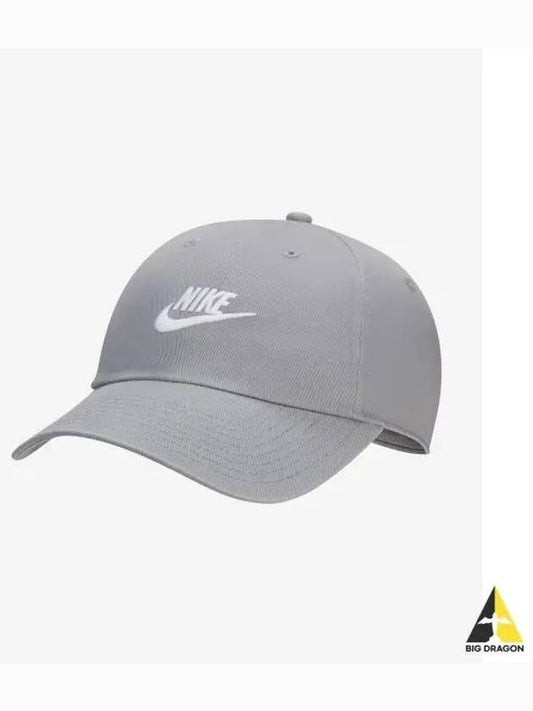 Club Unstructured Futura Washed Ball Cap Grey - NIKE - BALAAN 2