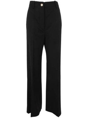 Straight Pants TR0020103999B 999B BLACK - PATOU - BALAAN 1